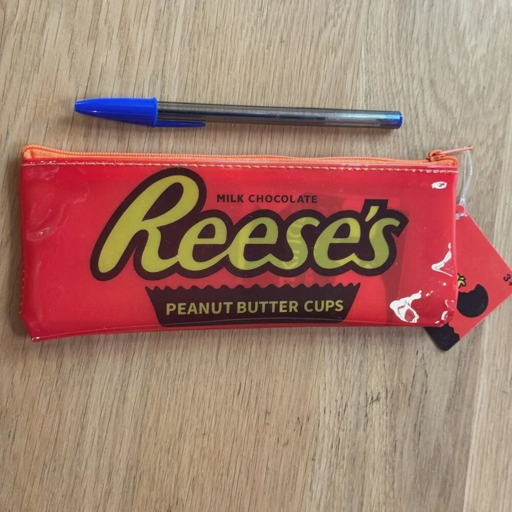 Reese's Peanut Butter Cups Zippered Pencil Case